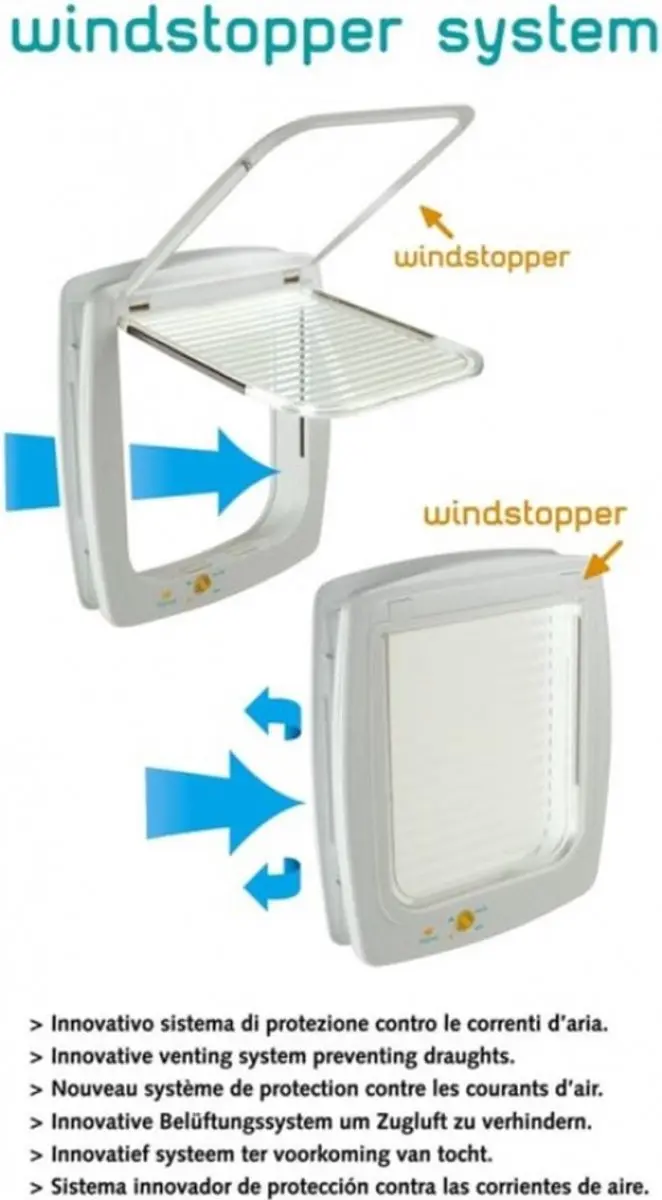 Ferplast Kattenluik Swing 11 - Wit