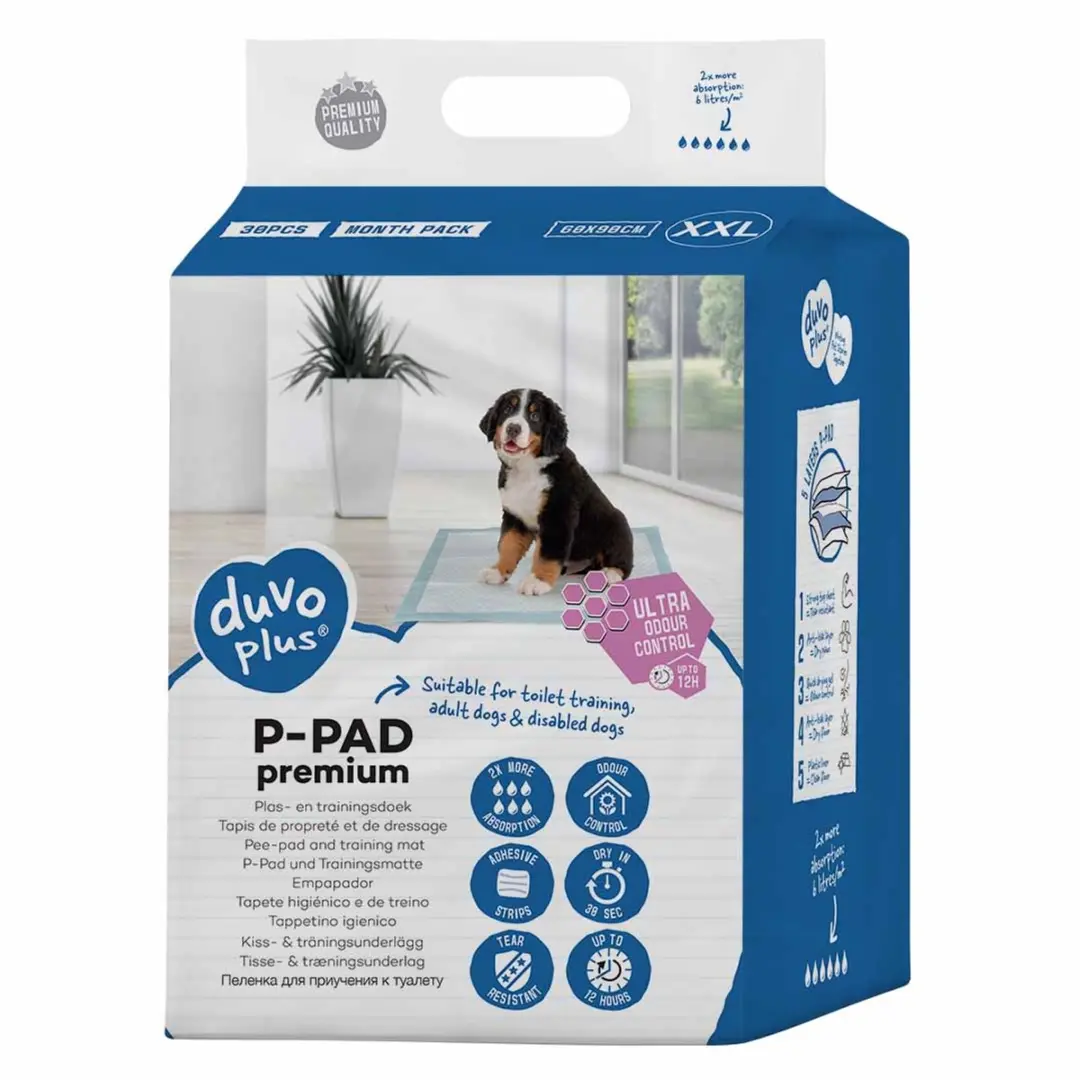 Duvo+ P-Pad Premium Geur Controle 30 Stuks - 60x90cm