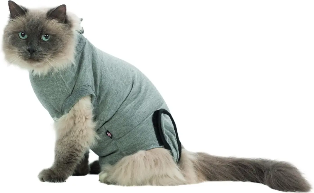 Trixie Operatie Shirt Kat - Grijs M/L
