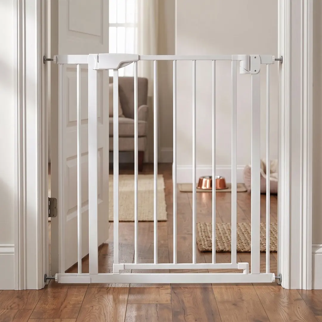 Pawhut Hekje voor huisdieren Q195 - 76x89x76cm - Wit