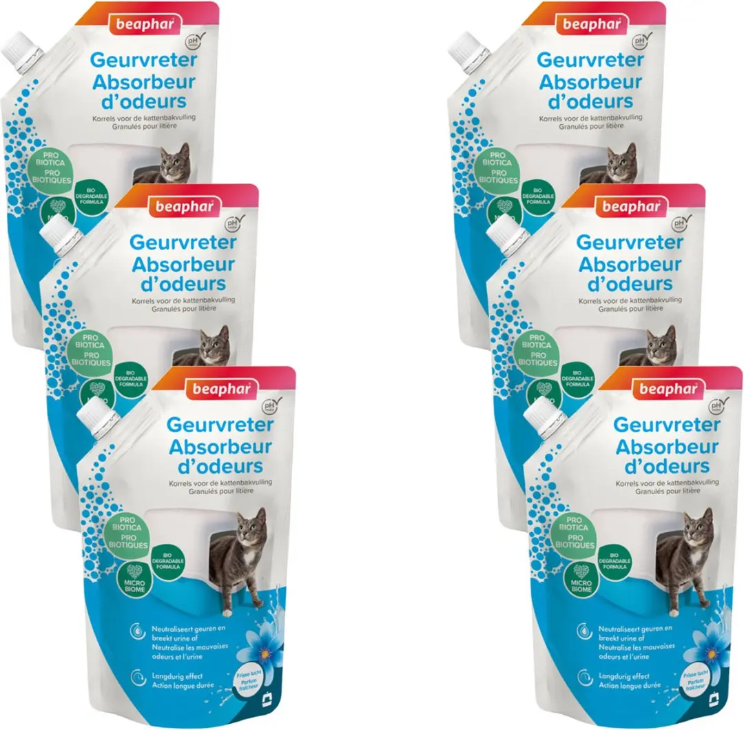 Beaphar Geurvreter Kattenbakvulling 400g