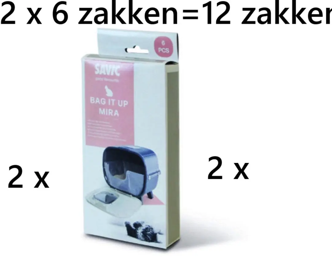 Savic Kattenbakzakken Bag It Up
