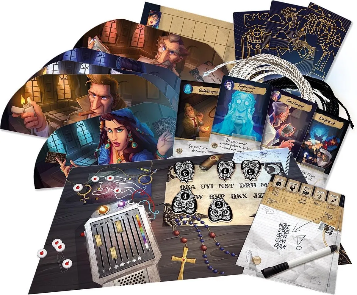 999 Games Paranormale Detectives Bordspel 999-PRN01 - 2-6 Spelers