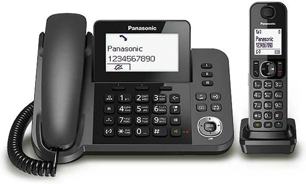 Panasonic KX-TGF310 DECT Telefoon - Zwart - afbeelding 2 van 6