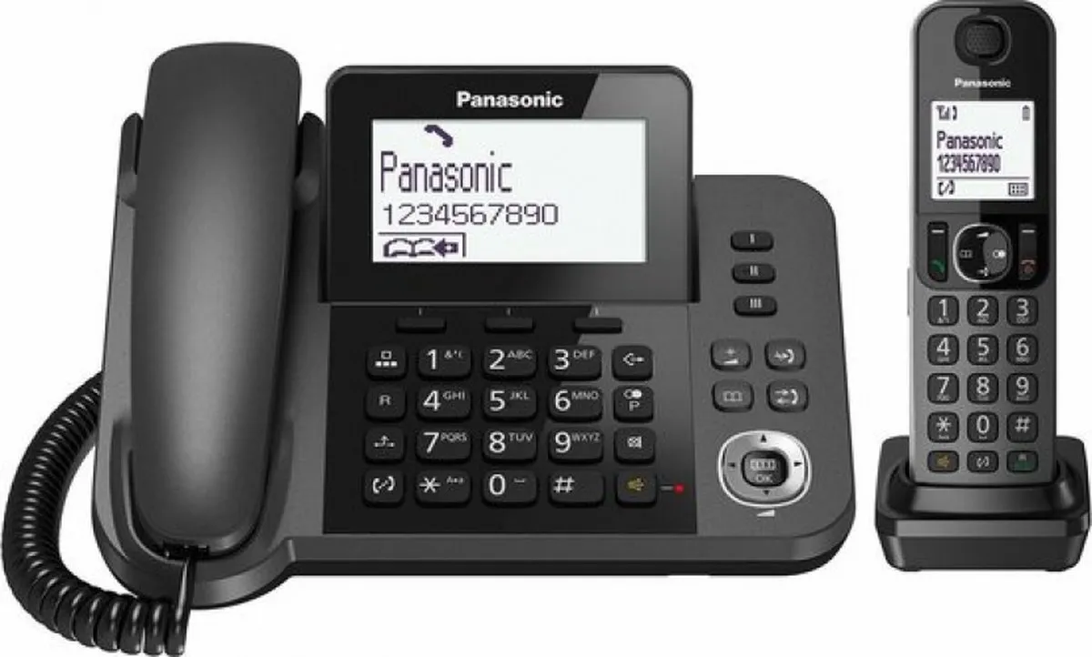 Panasonic KX-TGF310 DECT Telefoon - Zwart - afbeelding 4 van 6