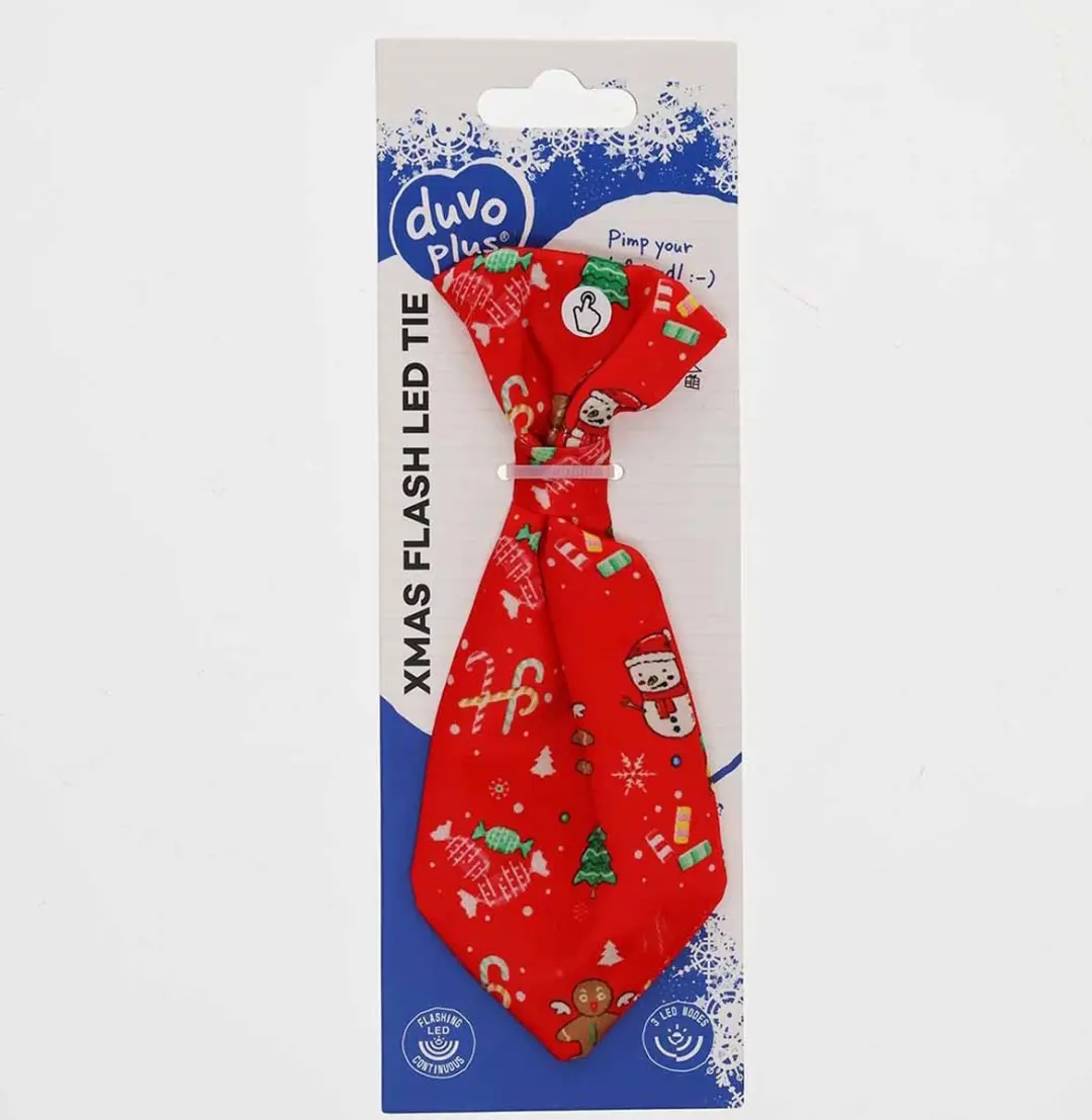 Duvo Xmas Flash LED Hondendas