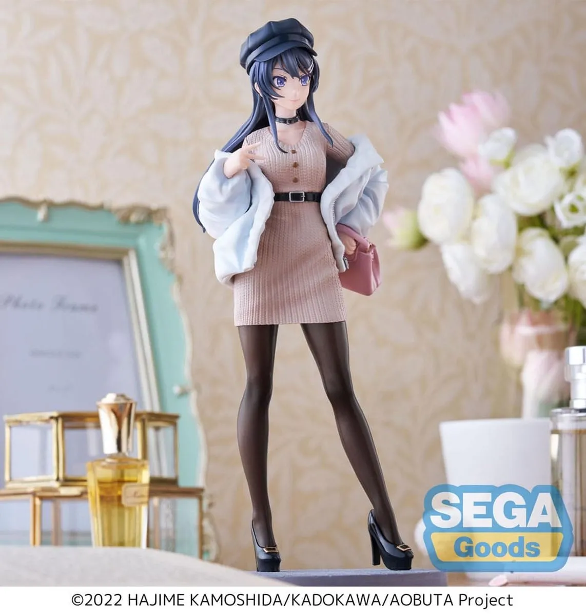 Sega Rascal Does Not Dream Mai Sakurajima Casual Clothes Ver. 21cm PVC Statue - Multicolor