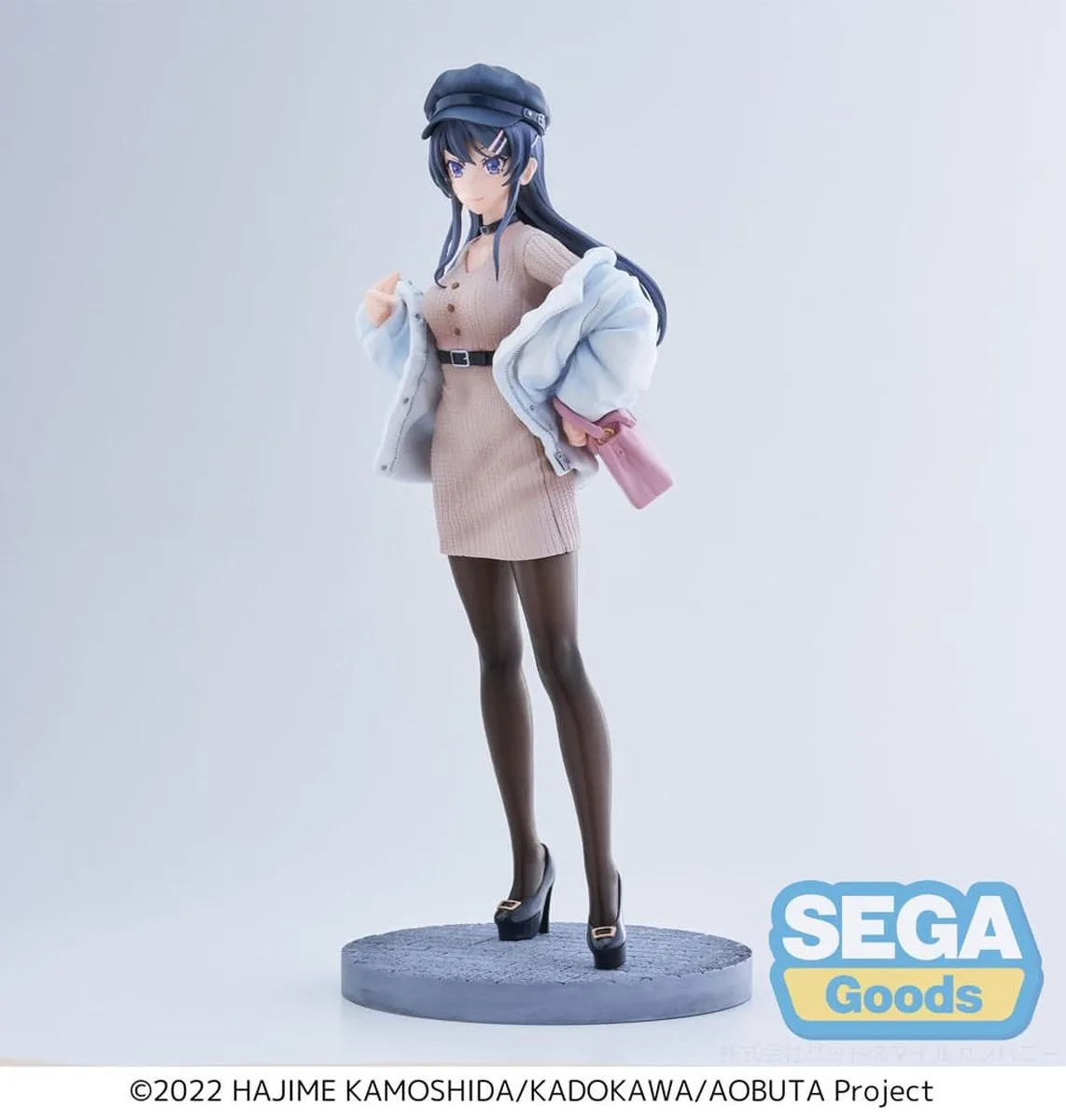 Sega Rascal Does Not Dream Mai Sakurajima Casual Clothes Ver. 21cm PVC Statue - Multicolor