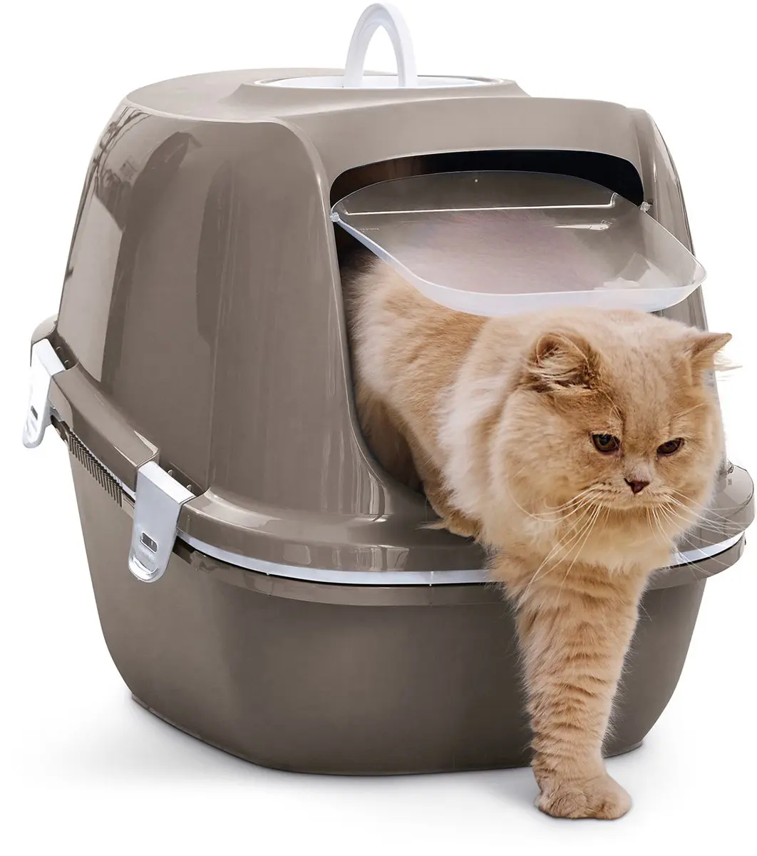 Savic Reina Sift Kattenbak Zeef - Warmgrijs 64x46x48cm
