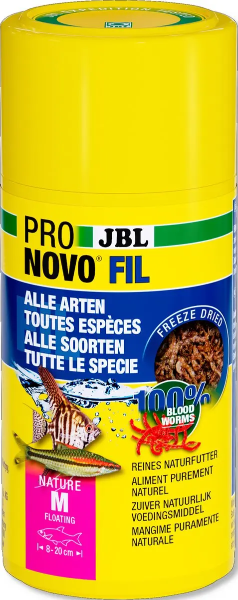 JBL ProNovo Fil Gevriesdroogde Muggenlarven 100ml