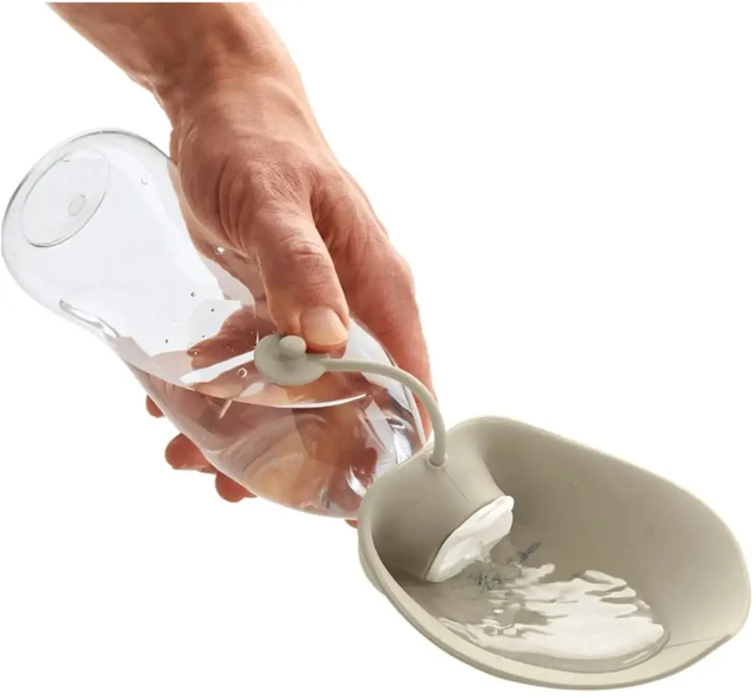 Hunter Hondenfles met Silicone Kom 550ml