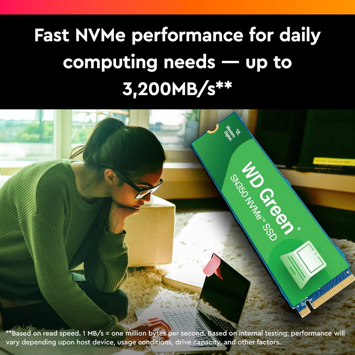 Western Digital WDS100T3G0C SSD 1TB - afbeelding 6 van 6