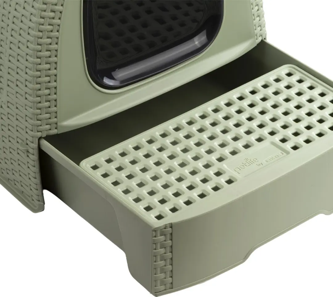 Curver Kattenbak met lade 51x38,5cm Misty Green