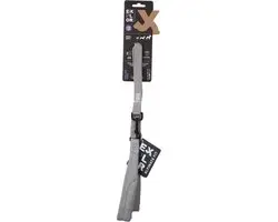 Duvo Duvoplus Ultimate Fit Uitlaatriem Hond 160cm - 20mm - Grijs