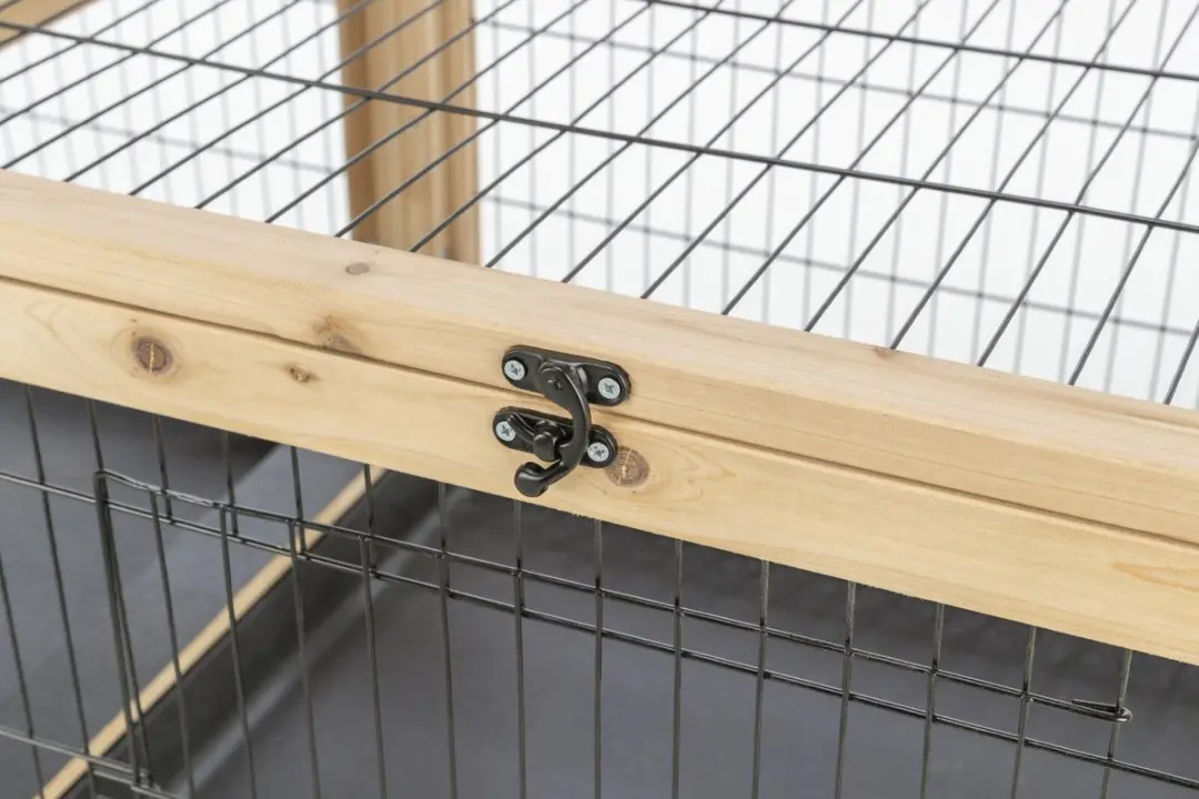 Trixie Indoor Verblijf Cavia's/Konijnen 150x50x60cm - Zand/Zwart