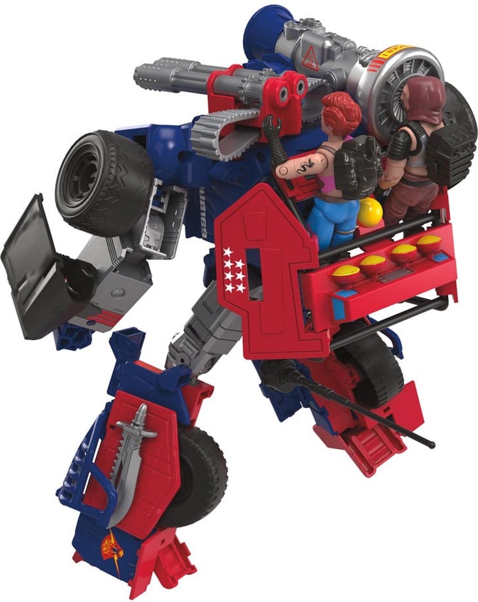 Hasbro Transformers - Transformers x G.I. Joe Decepticon Soundwave Dreadnok Thunder Machine With Zarana & Zartan Actiefiguur - Multicolours