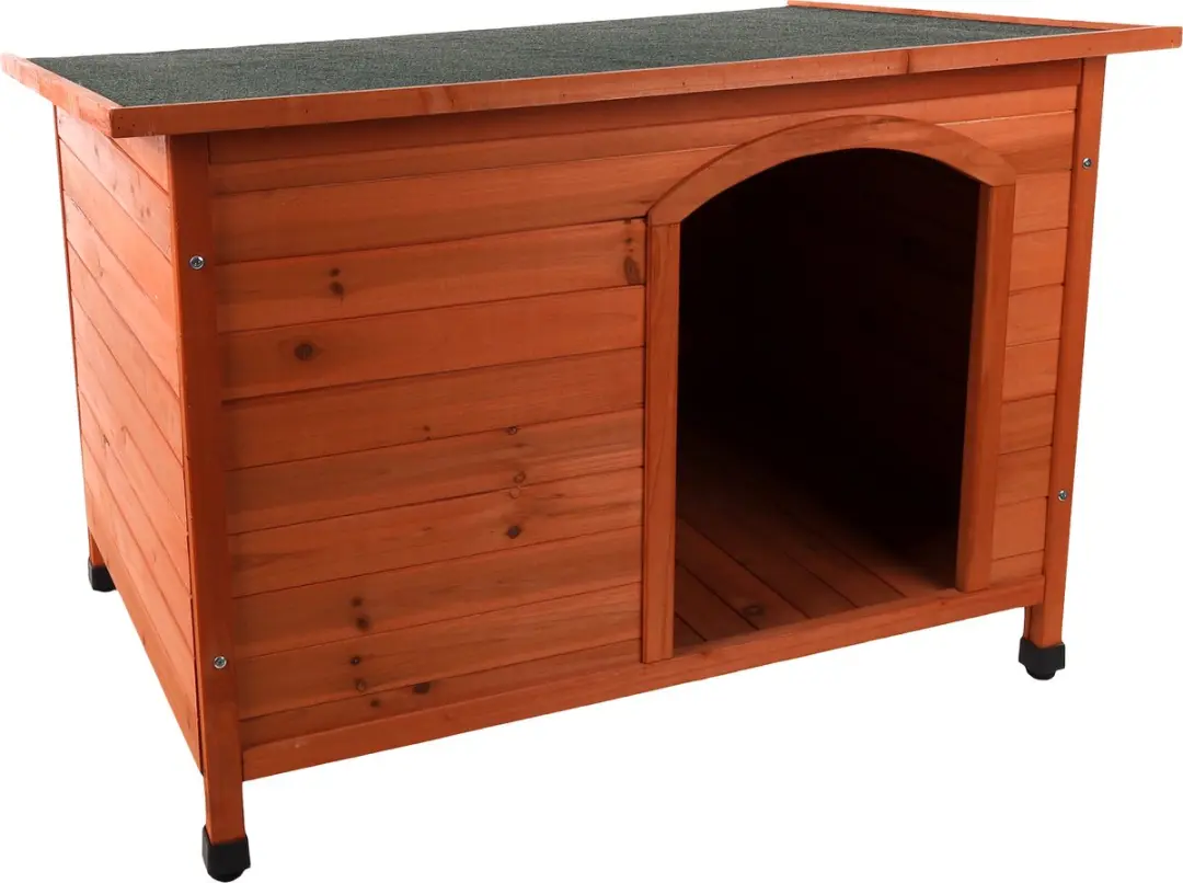 Flamingo Plano Hondenhok - 82x116x79cm - Bruin
