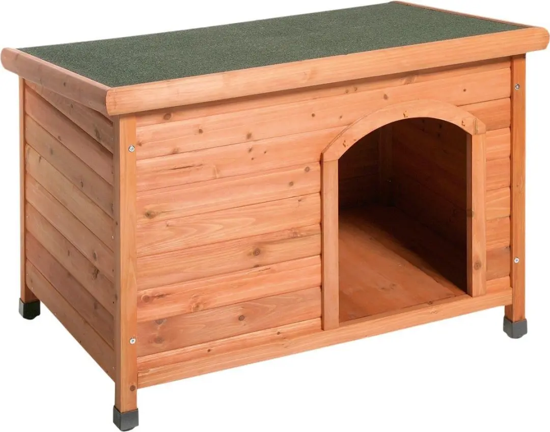 Flamingo Plano Hondenhok - 82x116x79cm - Bruin