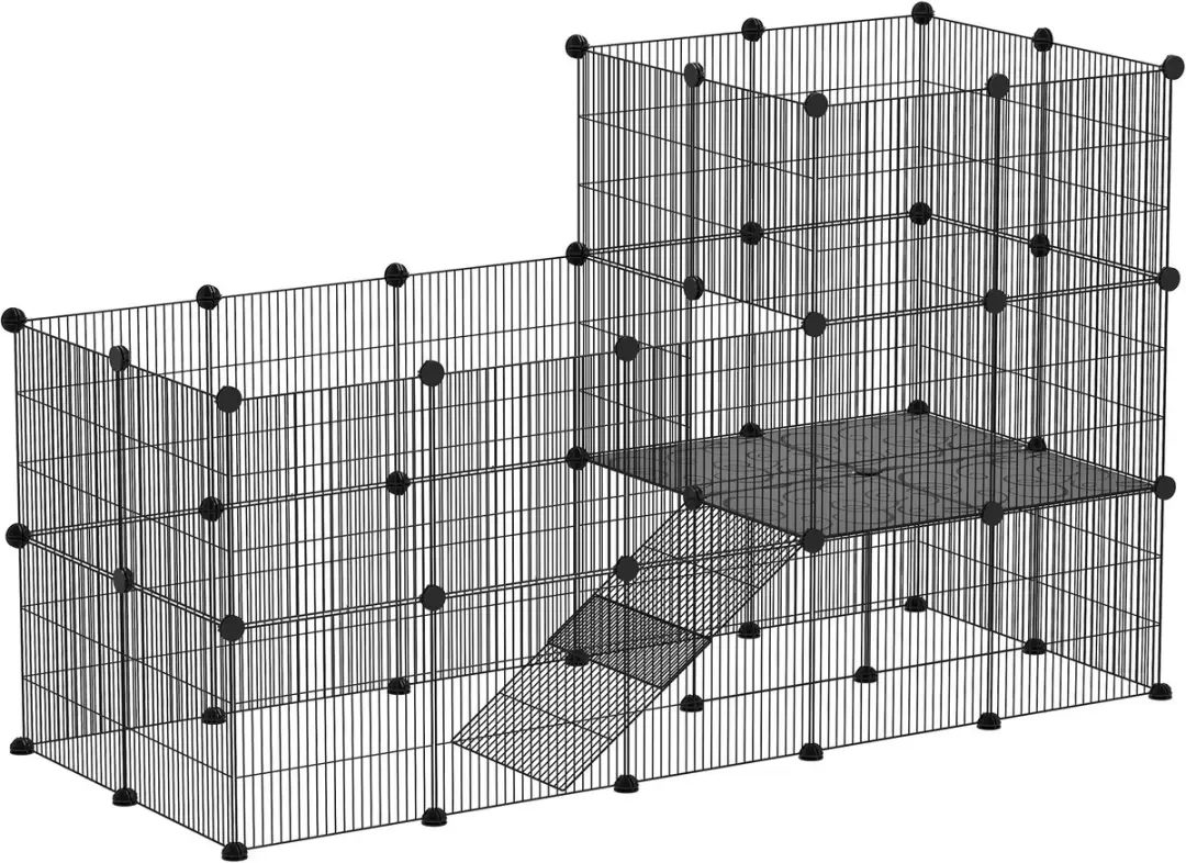 Pawhut Kleintiergehege 140x70x105cm
