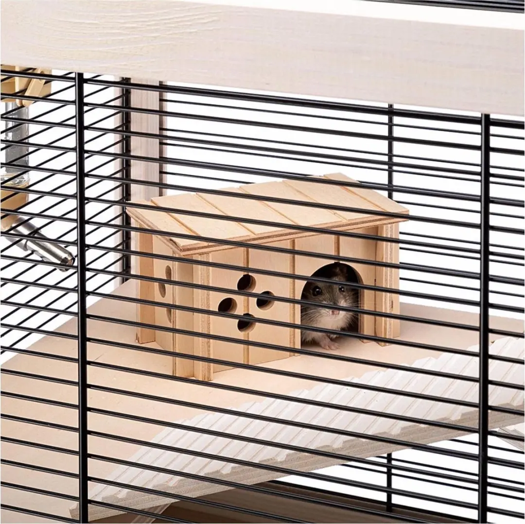 Ferplast Hamsterville Hamsterkooi 60x34x49cm - Beige - afbeelding 6 van 6