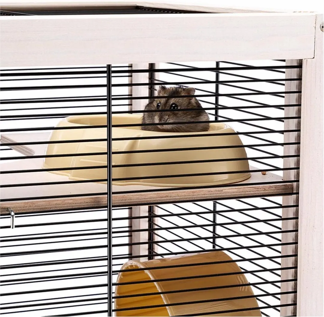 Ferplast Hamsterville Hamsterkooi 60x34x49cm - Beige