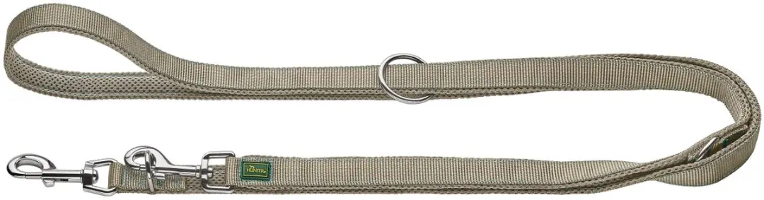 Hunter Maldon Greige Verstelbare Hondenriem 200cm x 20mm