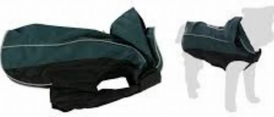 Flamingo Veru Hondenjas Groen S - 35cm Hals - afbeelding 6 van 6