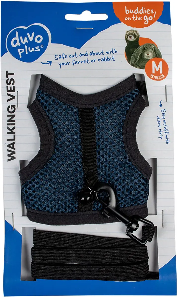 Duvo+ Wandelvestje Blauw M