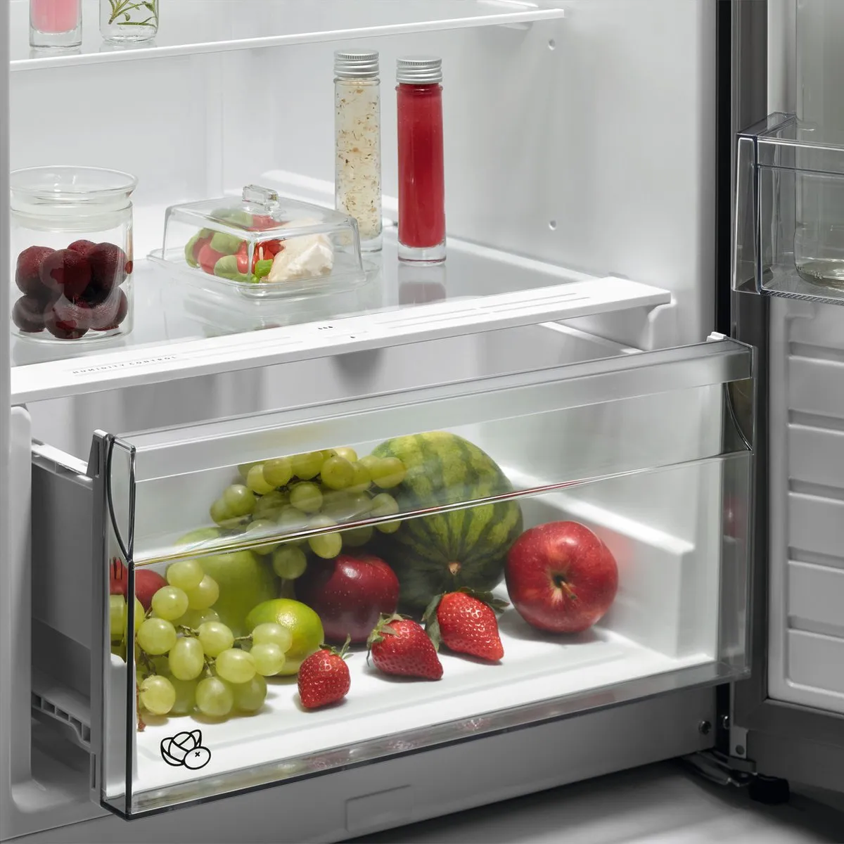 AEG ORK6D391EX Vrijstaande Koelkast 396L - Zilver