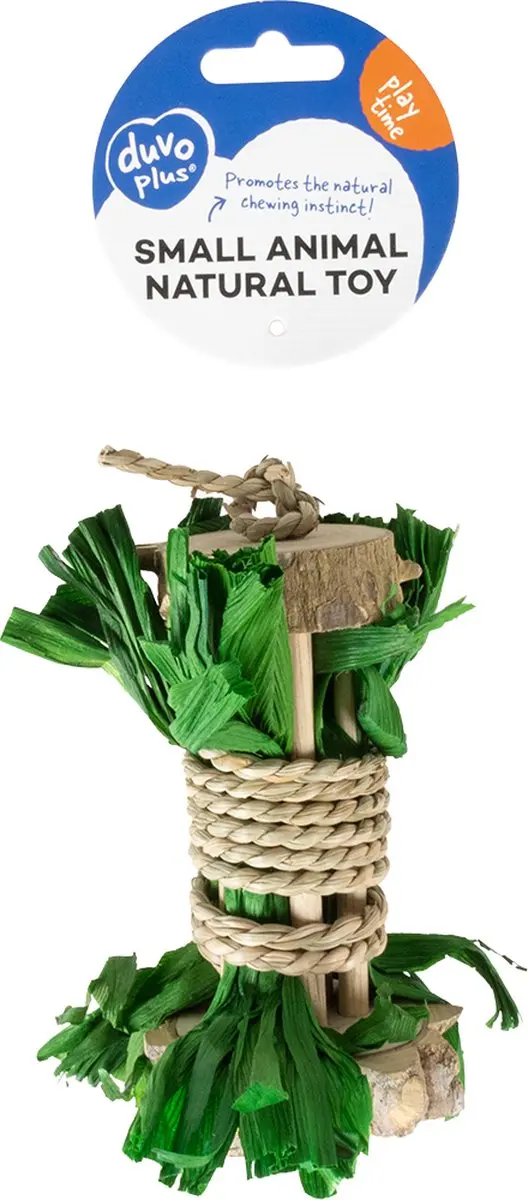 Duvo Houten Knaagrol Meerkleurig