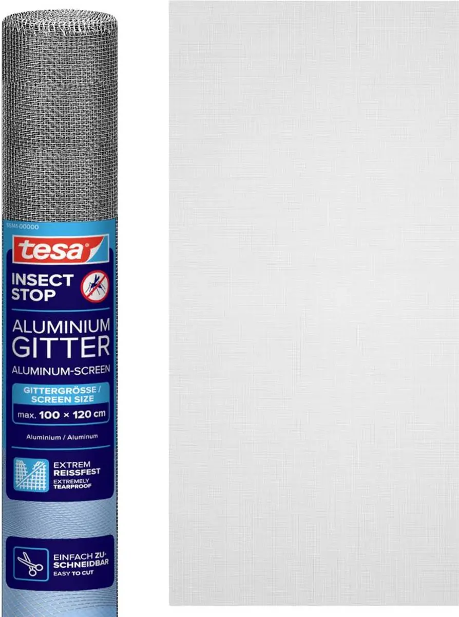 Tesa Vliegengaas 1m x 2,5m