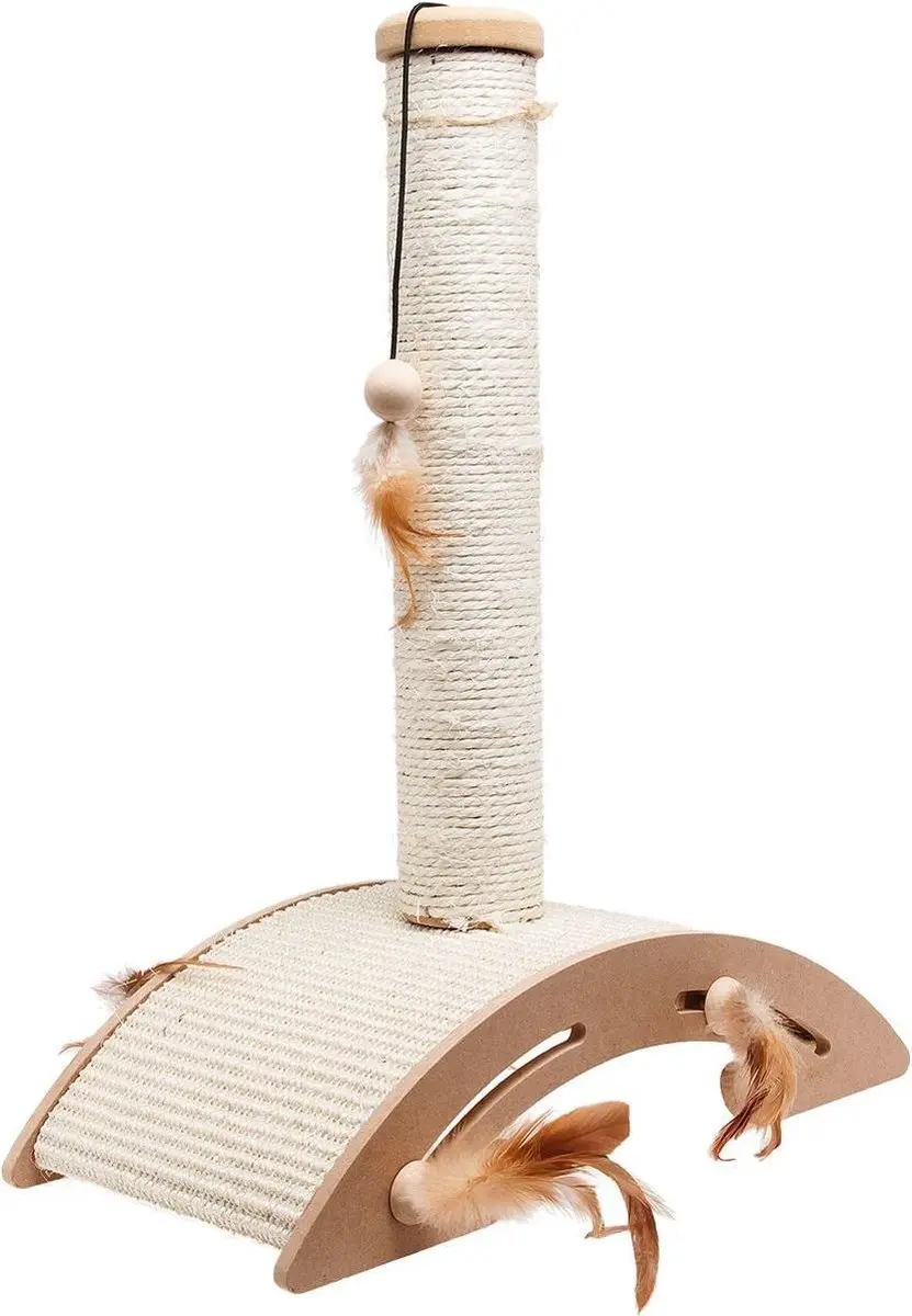 Flamingo Ella Krabpaal - 30cm - Beige