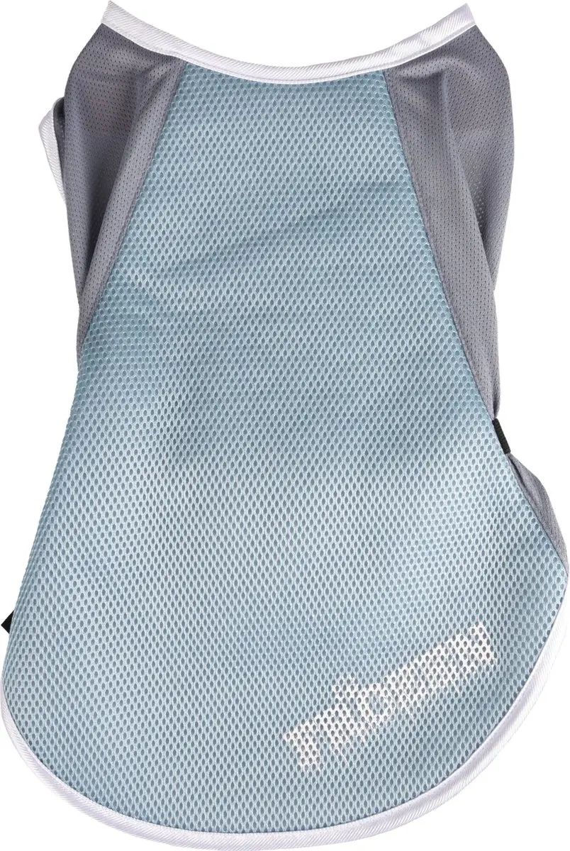 Flamingo Koeljas Hond L - Frozen Blauw & Grijs