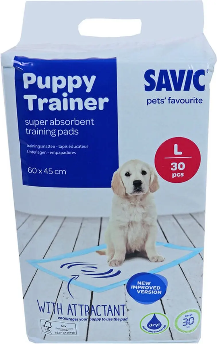 Savic Puppy Trainer Navulpads Large - 58x44cm - 30 Stuks
