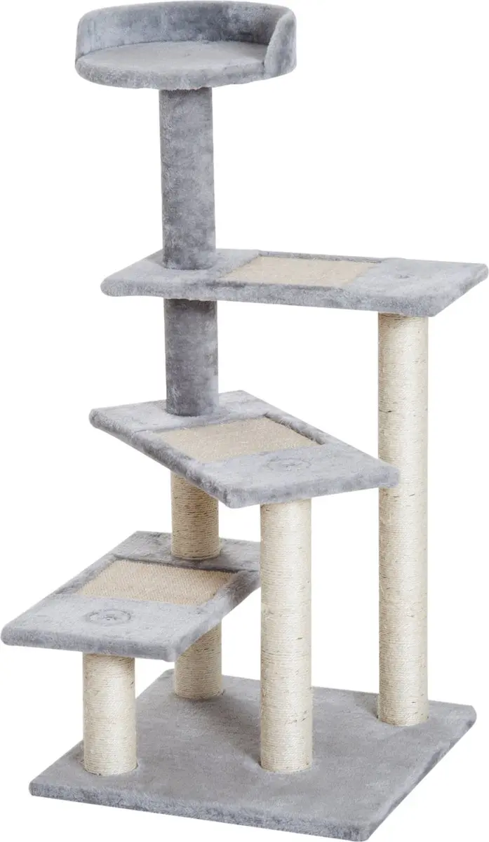 Pawhut Klimboom 5 Lagen Kattenboom D30-183 - 4 Ligplekken