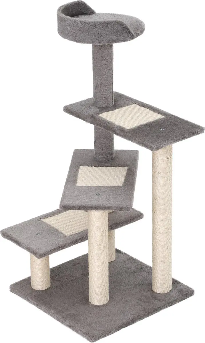 Pawhut Klimboom 5 Lagen Kattenboom D30-183 - 4 Ligplekken