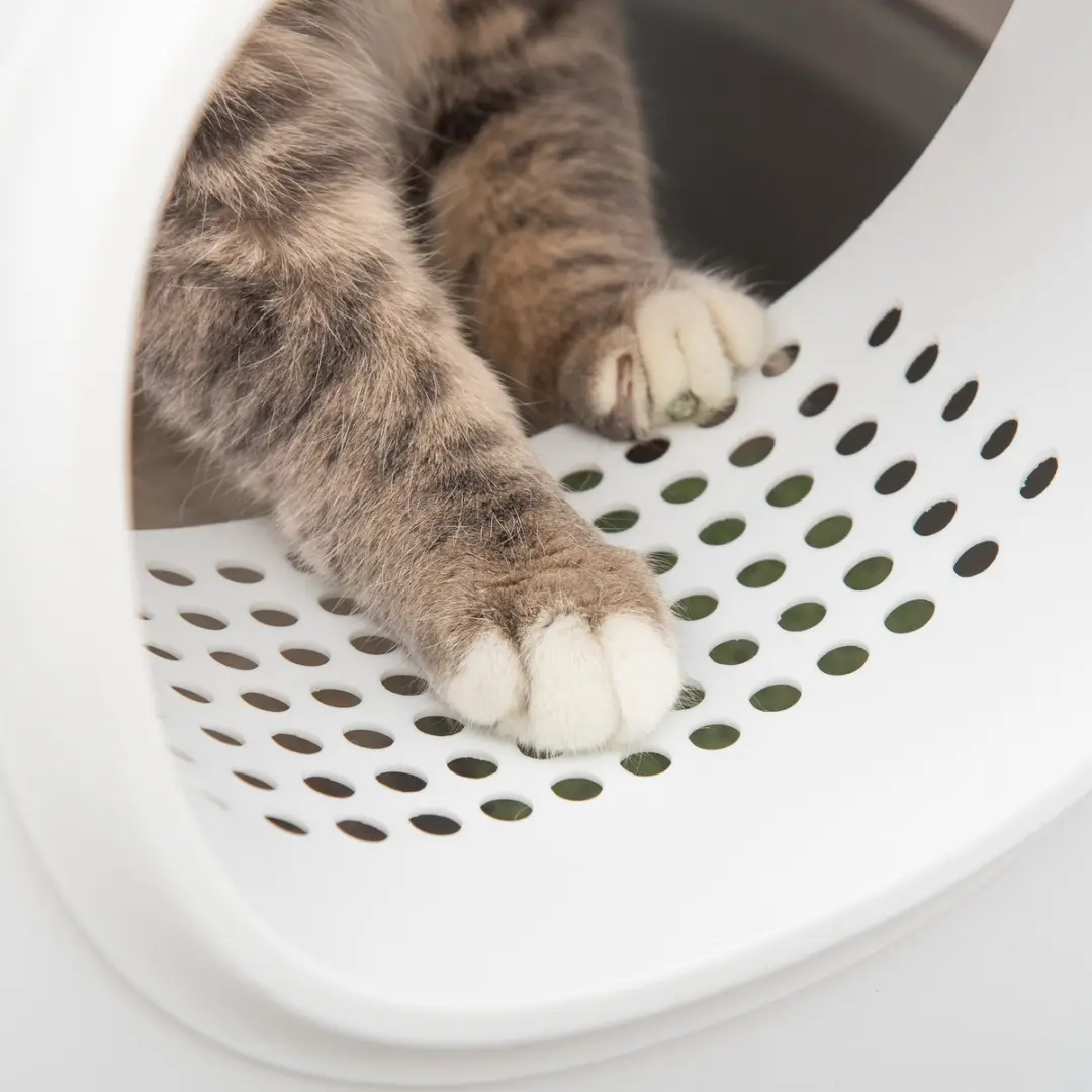 Pawhut Kattenbak D31-047 - Compact Design