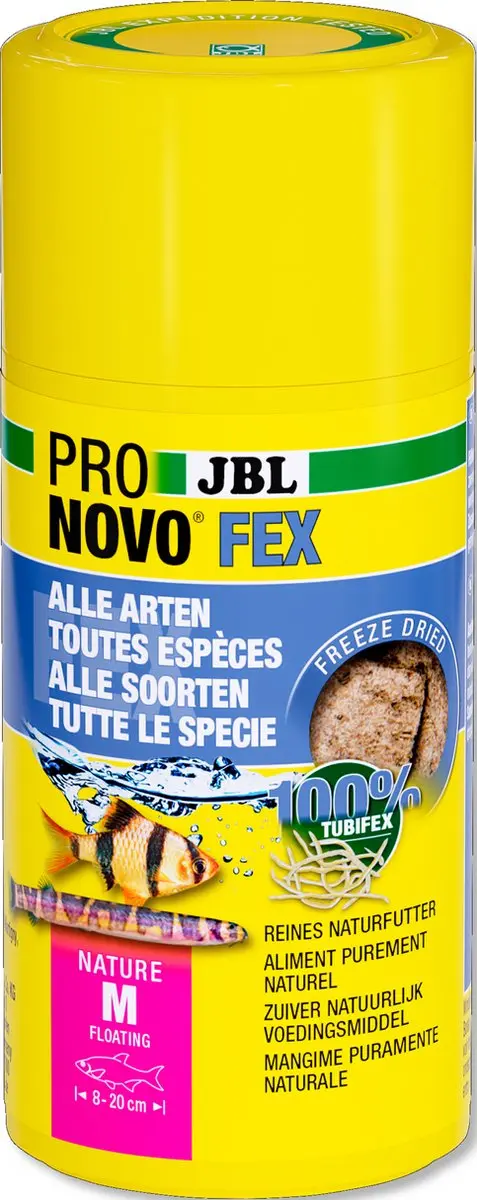 JBL ProNovo Fex Gevriesdroogde Tubifex 250ml