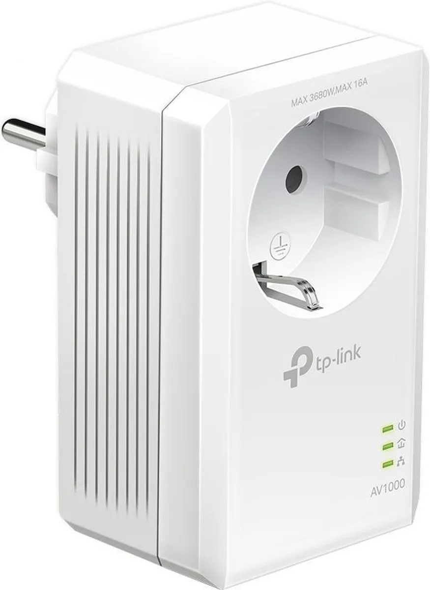 TP-Link TL-PA7017P Powerline Adapter - 1 Poort - Wit