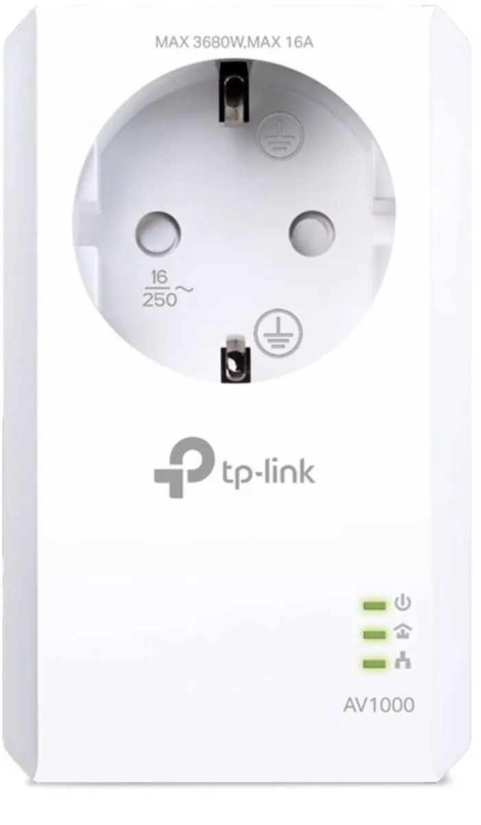 TP-Link TL-PA7017P Powerline Adapter - 1 Poort - Wit - afbeelding 6 van 6