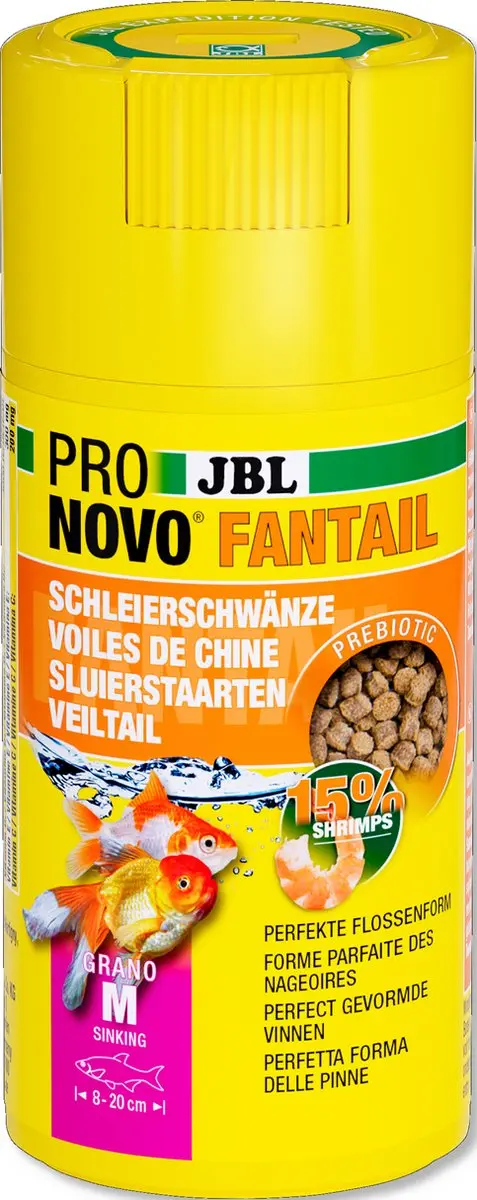JBL ProNovo Fantail Grano M Visvoer 250ml