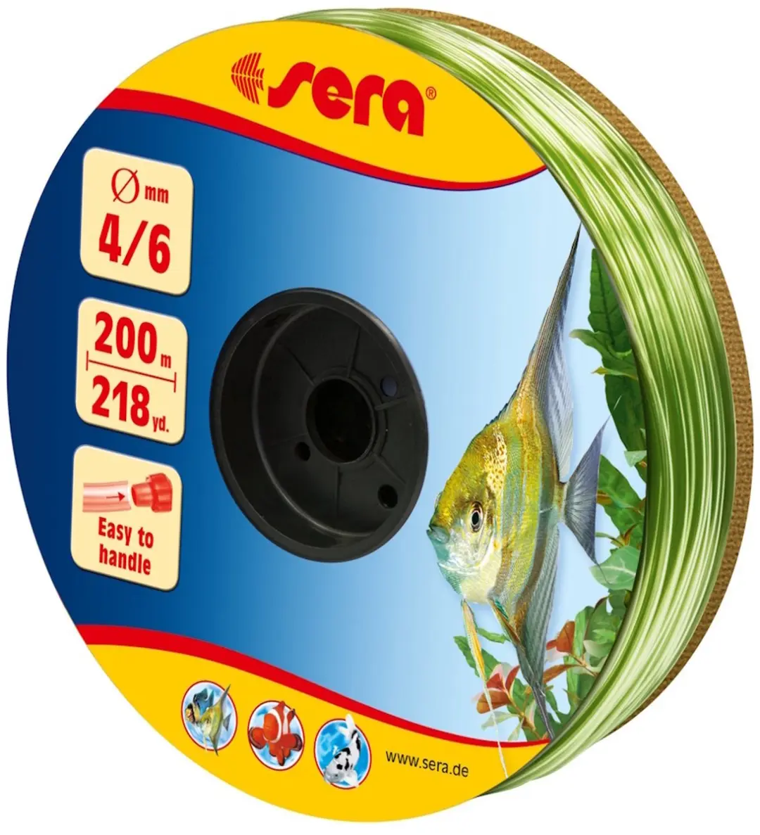 Sera Slang 4/6 Groen 200m Katrol