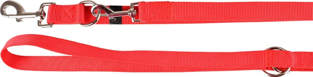 Flamingo Ziggi Honden Trainingslijn - 200cm x 20mm Rood