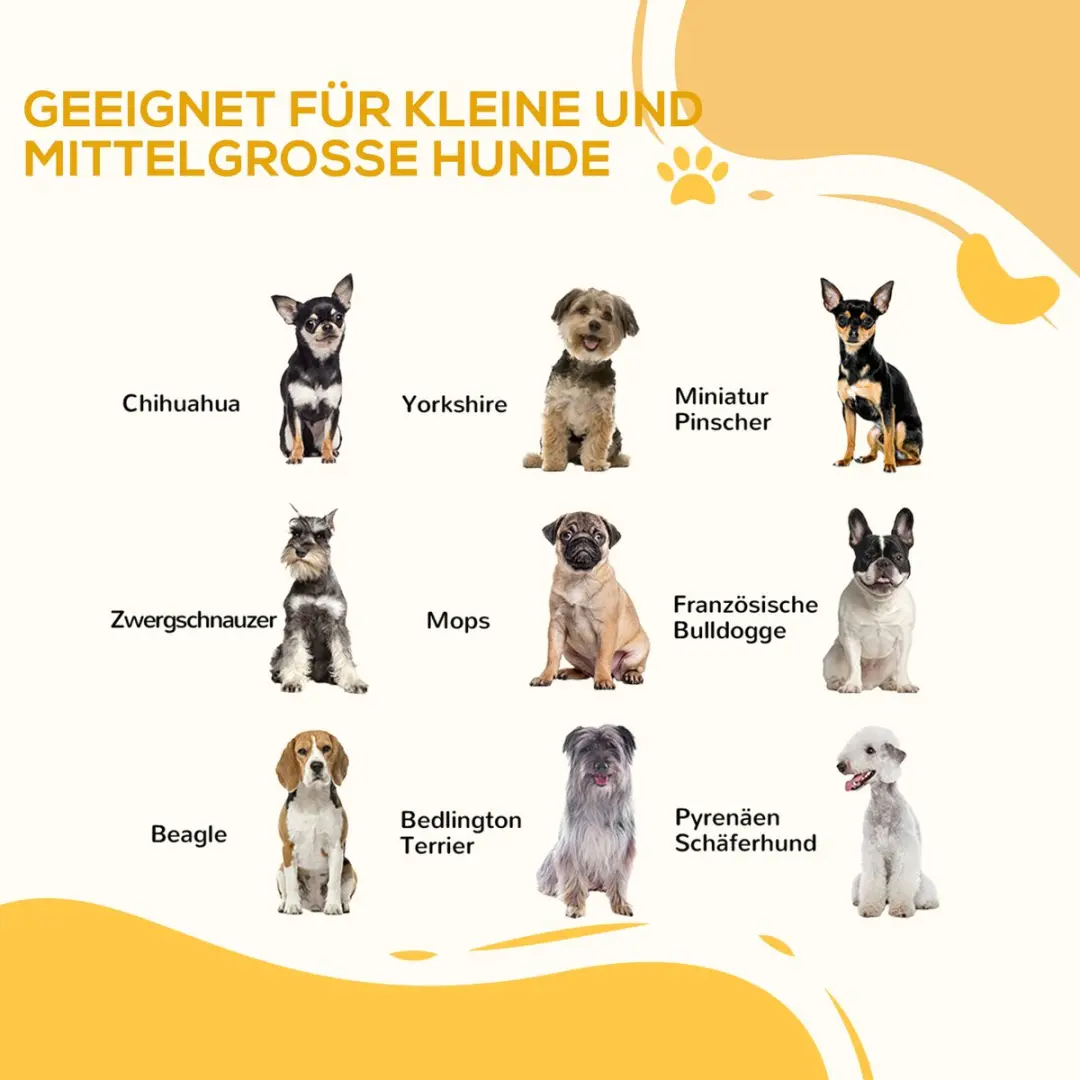 Pawhut Hundetürgitter D06-194V01 - 8 Elementen - Natuur - afbeelding 6 van 6