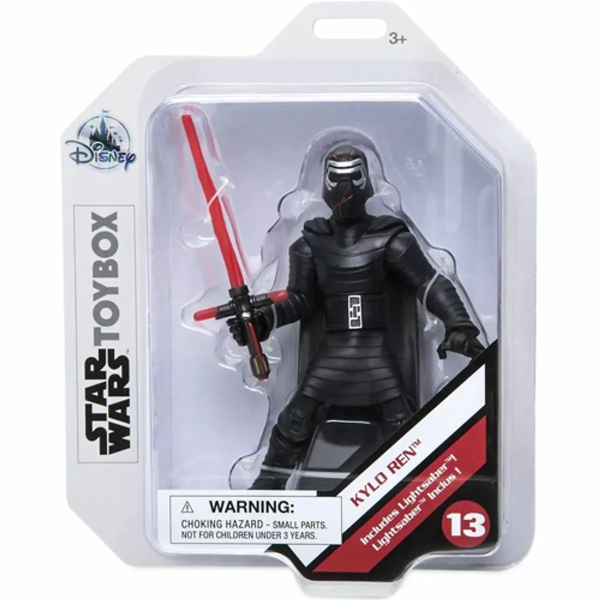 Star Wars Kylo Ren Actiefiguur - Staand - 6cm - Multicolor