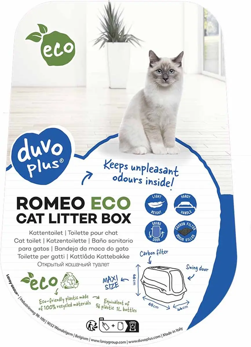 Duvo Kattenbak Romeo Eco Maxi Ice