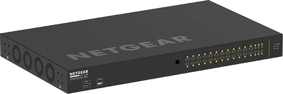 Netgear GSM4230P-100EUS Switch - 30 PoE-poorten 300W - Zwart