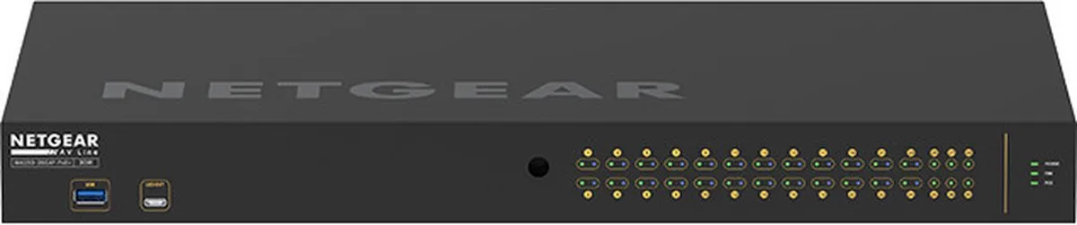 Netgear GSM4230P-100EUS Switch - 30 PoE-poorten 300W - Zwart