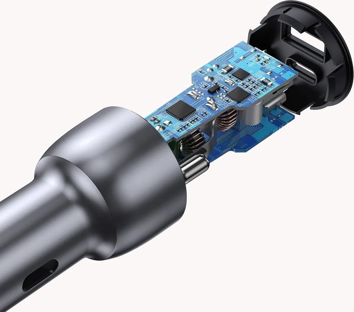 UGREEN 6957303869800 Autolader - 2x USB - 36W - Blauw