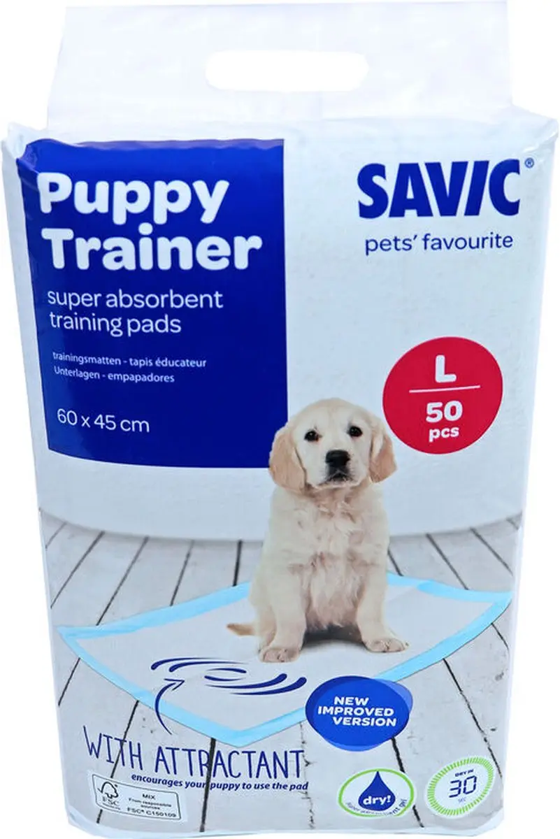 Savic Puppy Trainer Navulpads 50 Stuks